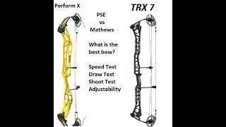 PSE Perform X vs Mathews TRX