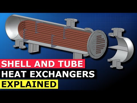 How many tube passes does a 2/4 shell and tube heat exchanger have?