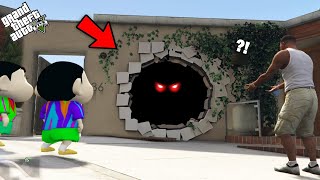 GTA 5 : Franklin Found A Secret Hole Near Franklin House Wall in GTA 5 ! (GTA 5 mods)