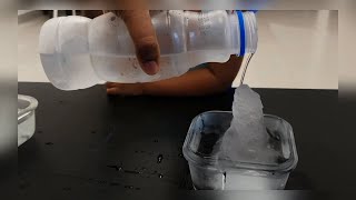 Instant Ice Experiment||freeze water experiment||Instant Ice