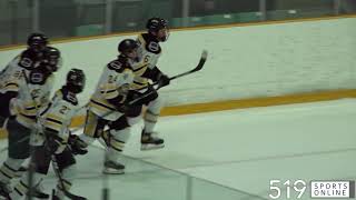 GOJHL - Kitchener Minor Hockey grad Blair Scott scores his 1st career junior goal