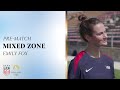 PRE-MATCH MIXED ZONE: Emily Fox | July 30, 2024