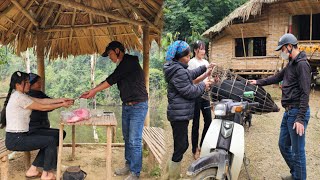 Giang and her grandmother did not expect - Their pig brought them a large amount of money.