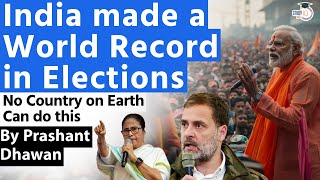 India Made a World Record in Elections | No Country on Earth Can Do This | By Prashant Dhawan