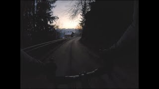 cold winter descent / Austria - Gerlitzen Alpe