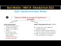 best windev wm14o appli. mondial foot22 ep15