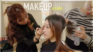 ASMR 😪 ✨가을밤에 어울리는 강렬한 메이크업 ☁️ 수면 전 이완 메이크업 👍