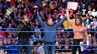 Dean Ambrose, The Usos & Dolph Ziggler vs. The Wyatt Family: SmackDown, HD
