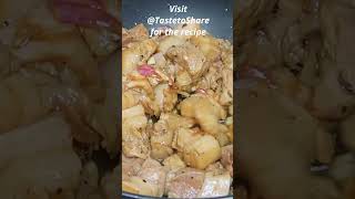 Yummy! This is the Best way to cook Pork & Onions💯✅  Tastiest ever, Easy pork recipe