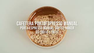 SOGO CAF-SS-5611 | CAF-SS-5612  CAFETERA ESPRESSO PORTÁTIL