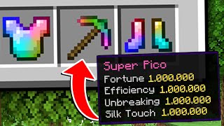 Paso Minecraft pero Todos los Encantamientos son Nivel 1.000.000