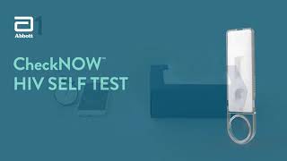 Abbott CheckNOW™ HIV Self-Test Instructional Video