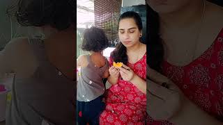 ഇതു എന്ത് ഫ്രൂട്ട് ആണെന്ന് അറിയോ (persimmon) japanese fruit😍 #malayalamsong #fruit #shortvideo