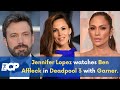 Jennifer Lopez watches Ben Affleck in Deadpool 3 with Garner