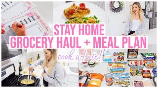 *NEW GROCERY HAUL + MEAL PLAN WITH ME! STAY HOME COOK WITH ME 2020! SAHM + HOMEMAKER @BriannaK