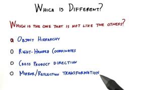 Which is Different? - Interactive 3D Graphics