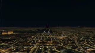 FSX Landing with Boeing 757 Donald Trump at Las Vegas airport