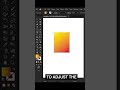 how to fix gradient tool marker #tipsandtricks #illustratortutorial #tutorial