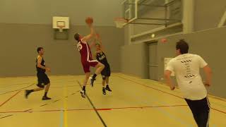 Basketballwedstijd BC Schrobbelaar AMVJ HS 3   Zaterdag 30 09 2017