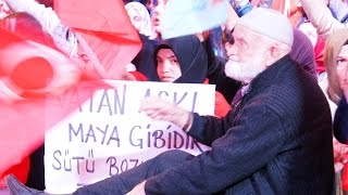 DEMOKRASİ NÖBETİNDE YOZGAT 5'NCİ GÜNDEDE DİMDİK AYAKTA