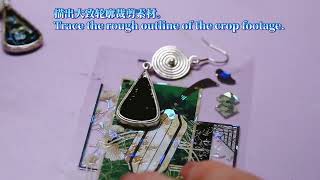 如何制作一套五彩斑斓的黑的首饰/￼ how to make a set off colorful black ￼jewelry