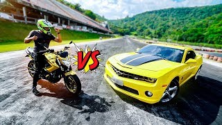 O GRANDE RACHA - XJ6 PREPARADA vs CAMARO  V8 !