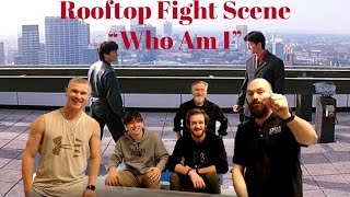 Peak Instructors React to Who Am I Rooftop Fight Scene | Peak Performance Training Center