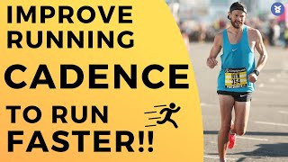 Improve RUNNING CADENCE to become a FASTER, STRONGER and happier RUNNER! :-)