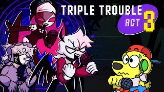 Friday Night Funkin TRIPLE TROUBLE but it's MID FIGHT MASSES (Sonic.EXE) FNF Mods 119