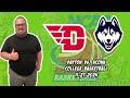 Dayton vs UConn 11/27/24 Free College Basketball Picks and Predictions  | NCAAB Pick