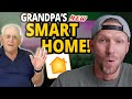 I set up a smart home for Grandpa!