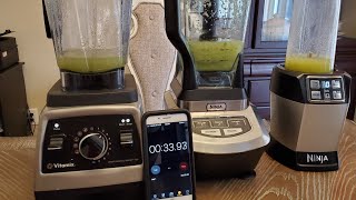 Ninja vs. Vitamix Professional series 750