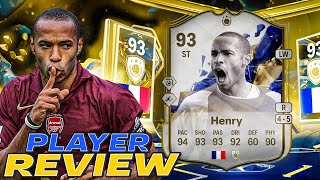 🔥93 TOTY ICON HENRY PLAYER REVIEW - EA FC 25 ULTIMATE TEAM