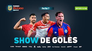 #TorneoBetano Apertura 2025 | SHOW DE GOLES DE LA FECHA 1