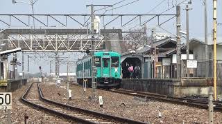 【桜井線】105系SP003編成　普通桜井行き　櫟本到着～発車