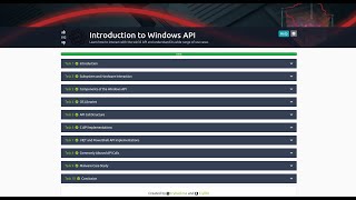 Tryhackme - Introduction to Windows API -
