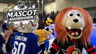 [4K] 2022 NHL All Star Mascot Showdown - Broomball
