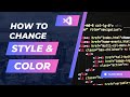 How to change style and color of the cursor #VS Code. #2024 #webdevelopment