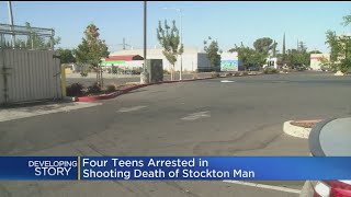 Four Arrested In Killing Of Stockton Man, 20