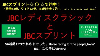 【競馬予想】2021 11/3JBCレディスクラシックとJBCスプリント【地方競馬】