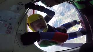 Skydiving exit 104