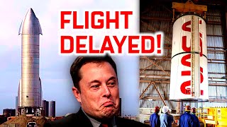 SpaceX Delays Starship 15km Flight Test | NASA Begins Moon Rocket STACKING