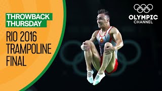 Men's Individual Trampoline Final - Rio 2016 Replays | Throwback Thursday