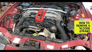 How to Remove an Engine from a Nissan 300zx