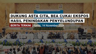 DUKUNG ASTA CITA, BEA CUKAI EKSPOS HASIL PENINDAKAN PENYELUNDUPAN