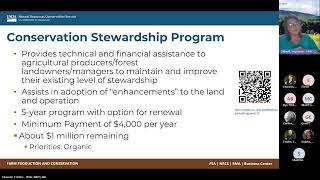 Jump Start Your Farm Business with USDA in N.H. - Session 5: Natural Resources Conservation Service