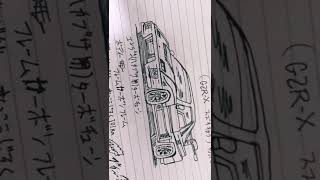 オリジナルキャラ　愛車スズキキャラ　ハヤブサエンジン仕様