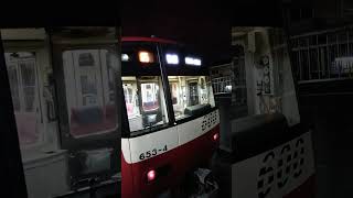 今日撮影‼️京急600形653編成　普通京急川崎行き　小島新田駅にて停車