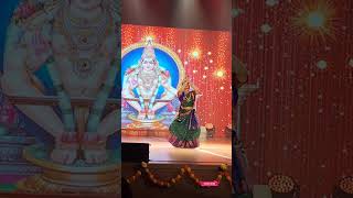 Harivarasanam/Beautiful Bharathnatyam dance\u0026expression/Swami Ayappan Story in dance - Nrityathi 2024