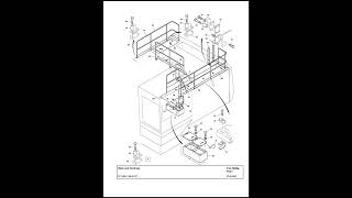 KOMATSU PC1400-1 HYDRAULIC MINING SHOVELS PARTS MANUAL #automobile #heavyequipmentmechanic